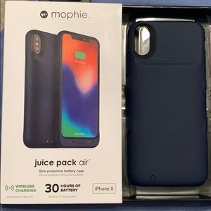 Never used iPhone X juice pack air phone case.